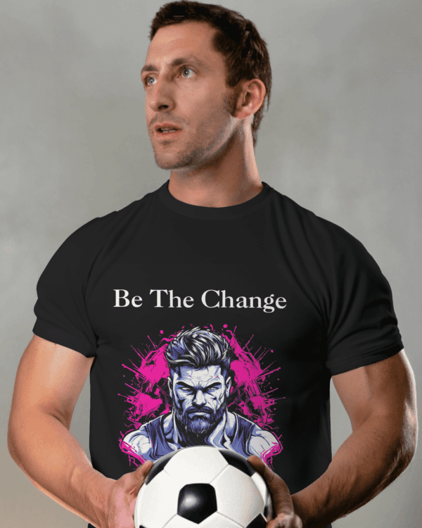 "Be The Change" Motivational Tee for Fitness Warriors - Image 6